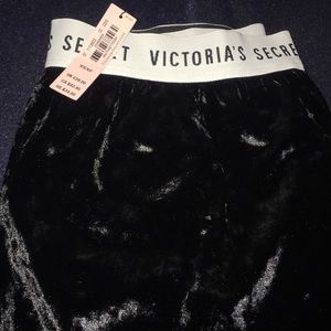 Victoria secret sleep velvet shorts